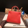 25cm Kelly  25 Togokelly 25cm togo  S3/Rouge Cœur  Gold Hardware Full Handmade