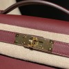 Swift 55/Rouge H   kellycut-001 Full Handmade  HERMES  Kelly Cut 