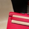 Epsom Q5/Rouse Casaque    Full Handmade  HERMES  Kelly Cut 