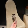 Epsom 18/Étoupe Grey (Étoupe)     Full Handmade  HERMES  Kelly Cut 