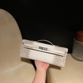 niloticus 1B/Ombre  Full Handmade  HERMES  Kelly Cut 