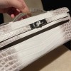 niloticus 1B/Ombre  Full Handmade  HERMES  Kelly Cut 