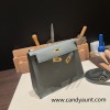 Hermes Kelly danse Evercolor63/Vert Amande Gold Hardware