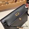 Hermes Kelly danse Evercolor 89 /Black Gold Hardware