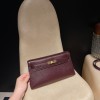 0G/Rouge Sellier  kellyelan-010 Full Handmade HERMES Kelly Elan  
