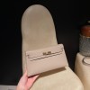81/Gris Tourterelle   HERMES Kelly Elan 