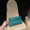  HERMES Kelly Elan  ChevreU4/Vert Vertigo  Full Handmadeい