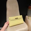 1Z/Jaune Poussin   Chevre HERMES Kelly Elan 