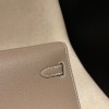 18/Étoupe Grey (Étoupe)    Madame  HERMES Kelly Elan 