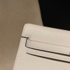 10/Craie Full Handmade HERMES Kelly Elan  Chevre   