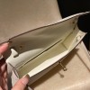  HERMES Kelly Elan  Chevre 10/Craie  kellyelan-025 Full Handmade