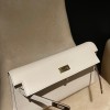  HERMES Kelly Elan  Chevre 10/Craie  kellyelan-025 Full Handmade