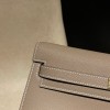 18/Étoupe Grey (Étoupe)   Madame  HERMES Kelly Elan 