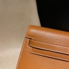 37 /Gold Full Handmade HERMES Kelly Elan  Madame 