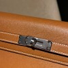 37 /Gold Full Handmade HERMES Kelly Elan  Madame 