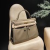 swift 18/Étoupe Grey Full Handmade エルメス Kelly Lakis32 Hermes 