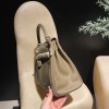 swift 18/Étoupe Grey Full Handmade エルメス Kelly Lakis32 Hermes 