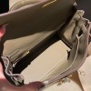 swift 18/Étoupe Grey Full Handmade エルメス Kelly Lakis32 Hermes 