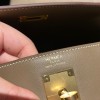 swift 18/Étoupe Grey Full Handmade エルメス Kelly Lakis32 Hermes 