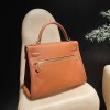 2WAY swift 37 /Gold  Full Handmade エルメス Kelly Lakis32 Hermes 
