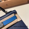 Hermes kelly20 epsom19cm 37 /Gold& S2/ Trench Silver Hardware  Full Handmade kellymini-069