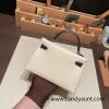 kelly20 epsom 73 /Blue Saphir & 71 /Blue France& 89/ Black Silver Hardware Full Handmade kellymini-070