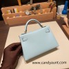 Hermes kelly20 epsom19cm 0L/ Gris Meyer Gold Hardware  Full Handmade kellymini-076