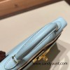 Hermes kelly20 epsom19cm 0L/ Gris Meyer Gold Hardware  Full Handmade kellymini-076