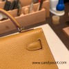 Hermes kelly20 epsom19cm 89/ Black (Noir) Silver Hardware  Full Handmade kellymini-093