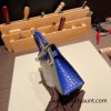 Hermes kelly20 Alligateor 2H/Kraft Gold Hardware Full Handmade kellymini-100