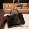 Hermes kelly20 Alligateor crocodile 24/Tabac Camel Gold Hardware Full Handmade kellymini-104