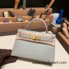 Hermes kelly20 Alligateor crocodile 89/ Black (Noir) Gold Hardware Full Handmade kellymini-107