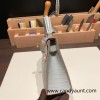 Hermes kelly20 Alligateor crocodile 89/ Black (Noir) Gold Hardware Full Handmade kellymini-107