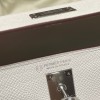 Silver Hardware   01 White&18/Étoupe Grey Epsom   Full Handmade  Kelly mini  