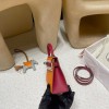  Silver Hardware   93/ Orange & K1/ Rouge Grenat  Epsom   Full Handmade   Kelly mini 