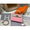 Gold Hardware1Q/ Rose Confetti  & 10 /Craie   Epsom   Full Handmade   Kelly mini 