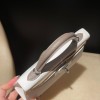 Silver Hardware   01/ White& S2/ Trench  & M8/Gris Asphalt   Epsom  Full Handmade   Kelly mini 