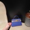 Gold Hardware7T/ Blue Electric  Epsom   Full Handmade   Kelly mini 