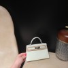 Silver Hardware   0S vertdeau  Epsom   Full Handmade   Kelly mini   