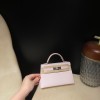 Silver Hardware   9W /Crocus Epsom   Full Handmade   Kelly mini  