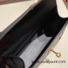 89/Black (Noir)   Gold Hardware  Double-Sided Kelly Irregular Design Veau Epson