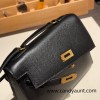 89/Black (Noir)   Gold Hardware  Double-Sided Kelly Irregular Design Veau Epson