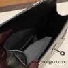 89/Black (Noir)  Silver Hardware Double-Sided Kelly Irregular Design Veau Epson  box 