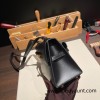 89/Black (Noir)   Gold Hardware  Double-Sided Kelly Irregular Design Veau EpsonEpson 