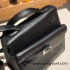 89/Black (Noir)  Silver Hardware  Double-Sided Kelly Irregular Design Veau Epson Epson