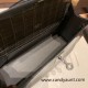 Hermes Kelly pochette Alligateor 81 /Gris Tourterelle Silver Hardware Pochette--001 Hermes Kelly pochette Alligateor 81 /Gris Tourterelle Silver Hardware Pochette--001