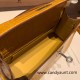 Hermes Kelly pochette Alligateor 9D /Jaune Ambre Silver Hardware Pochette--002 Hermes Kelly pochette Alligateor 9D /Jaune Ambre Silver Hardware Pochette--002