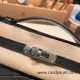 Hermes Kelly pochette Matte Alligateor 89 /Black (Noir) Silver Hardware Pochette--003 Hermes Kelly pochette Matte Alligateor 89 /Black (Noir) Silver Hardware Pochette--003