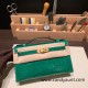 Hermes Kelly pochette Crocodile Alligator 6Q/ Vert Emeraude Gold Hardware Pochette--005 Hermes Kelly pochette Crocodile Alligator 6Q/ Vert Emeraude Gold Hardware Pochette--005