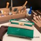Hermes Kelly pochette Crocodile Alligator 6Q/ Vert Emeraude Gold Hardware Pochette--005 Hermes Kelly pochette Crocodile Alligator 6Q/ Vert Emeraude Gold Hardware Pochette--005